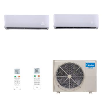 Ar Condicionado Multi Split Inverter Midea Atom 28000 BTUs (9000 + 12000) Quente Frio - 220V